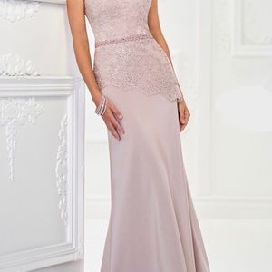 MONTAGE BY MON CHERI #118979 Oyster Color Size 16